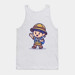 Cute Safari Kid Tank Top